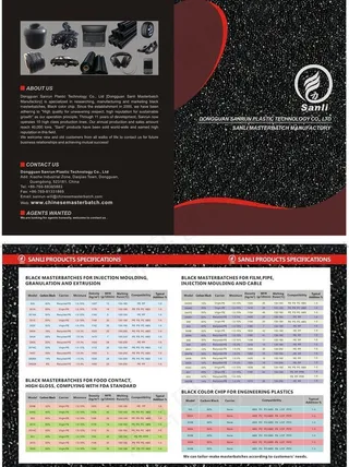 黑色母画册图片