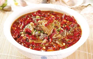 私房毛血旺图片