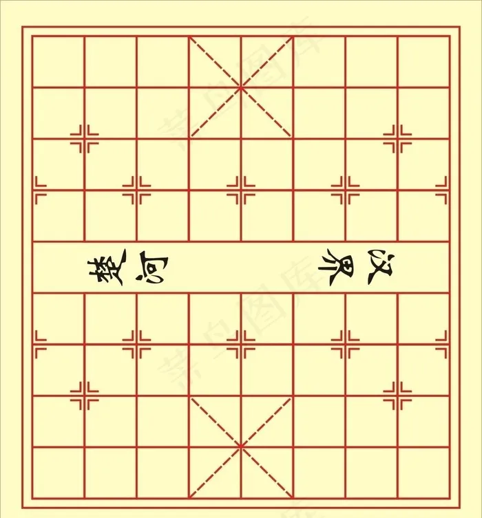 棋盘图片cdr矢量模版下载