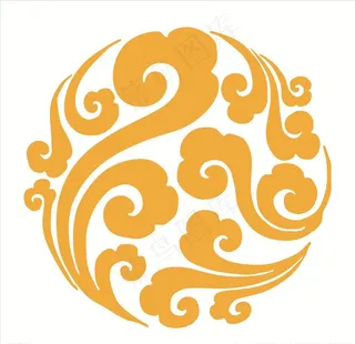 中式祥云图片