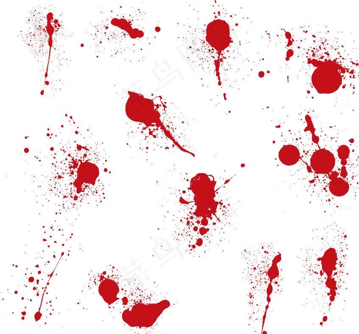 血迹血点图片