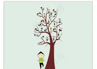 瑜伽体式树图片