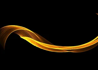 金色科技烟雾质感光带装饰带图片