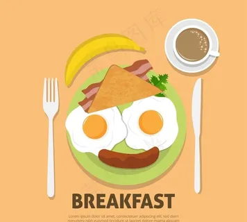 由早餐食品愉快脸图片 由早餐食品愉快脸图片