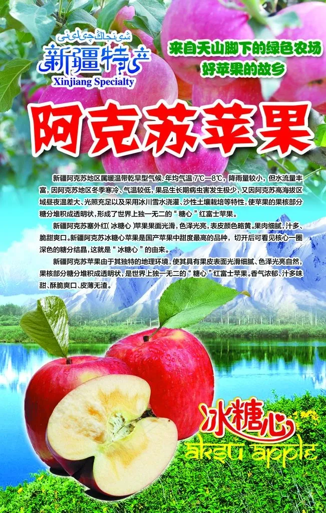 阿克苏苹果图片(2268X3402(DPI:72))psd模版下载