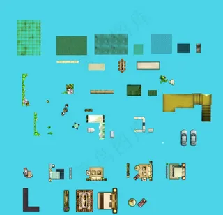 室内设计平面素材图片