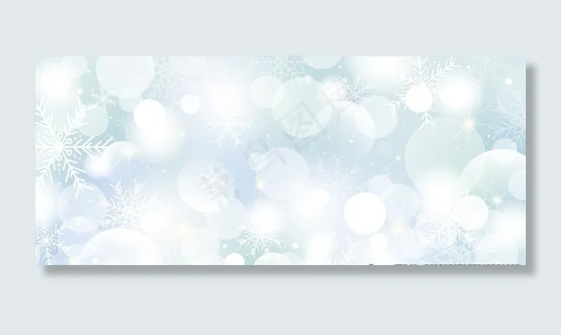 雪花背景图片ai矢量模版下载