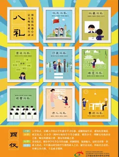 八礼四仪图片