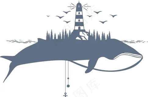 鲸鱼塔图片