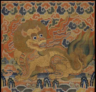 麒麟补子图片 麒麟补子图片