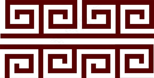 传统云纹万字纹图片