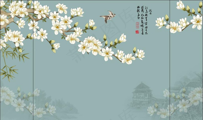 电视背景墙 沙发背景墙图片(9071X5669(DPI:72))psd模版下载