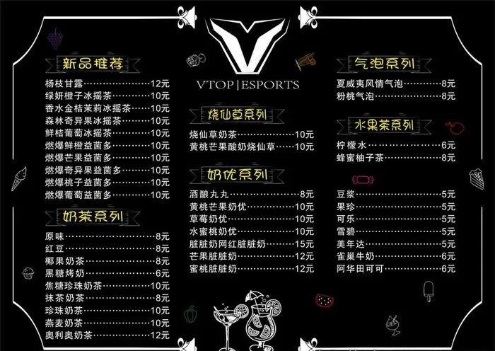 网吧菜单灯片图片cdr矢量模版下载