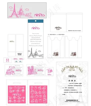 多款花纹吊牌图片