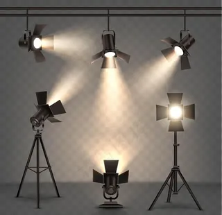 矢量灯光素材图片