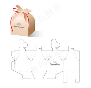 包装展开图图片