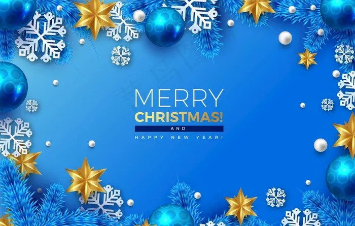 圣诞节素材图片ai矢量模版下载