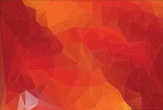 红色渐变炫彩几何背景图片
