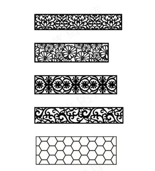 家居隔断 传统隔断 中式花纹图片