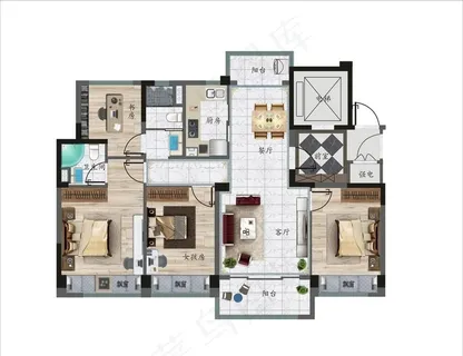 户型平面图图片