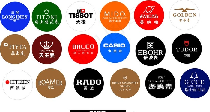 名表 logo图片