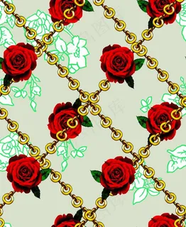 大牌链条花图片