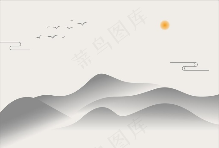 中国风山水图片