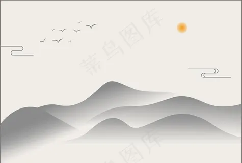 中国风山水图片