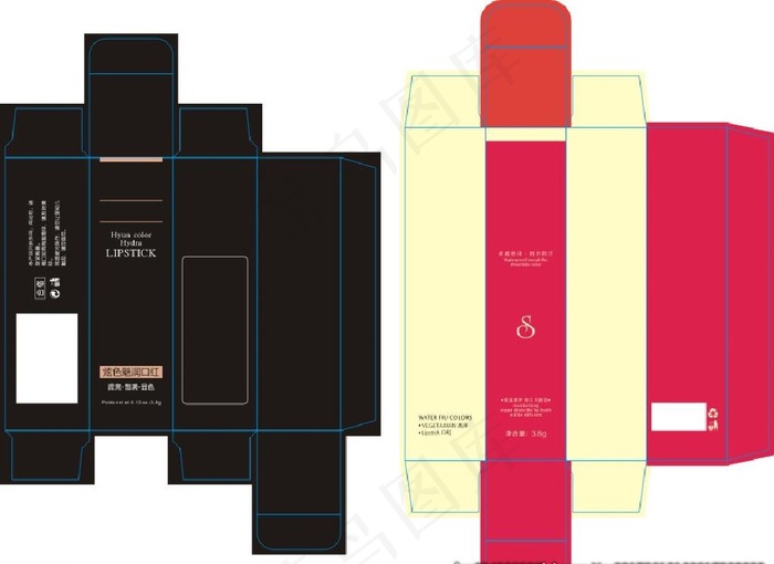 口红包装图片