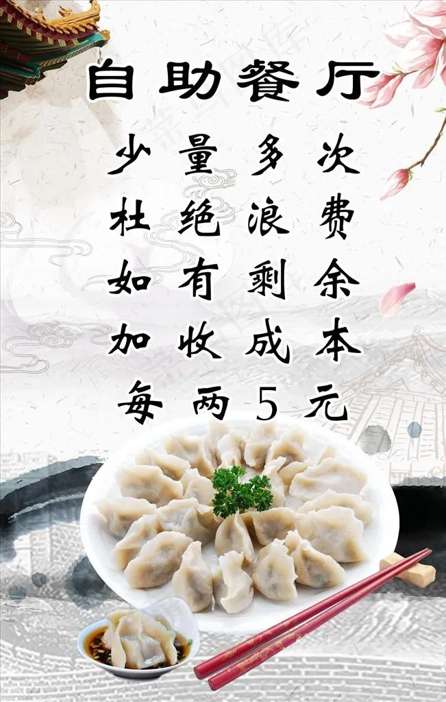 自助餐厅挂牌图片