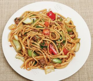 炒拉面图片