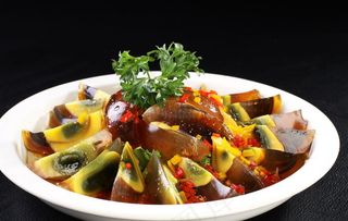 姜汁松花蛋图片