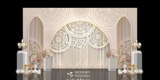 欧式婚礼合影图片