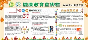 第六期健康教育宣传栏图片
