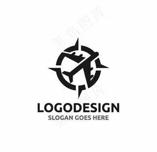 飞机logo图片