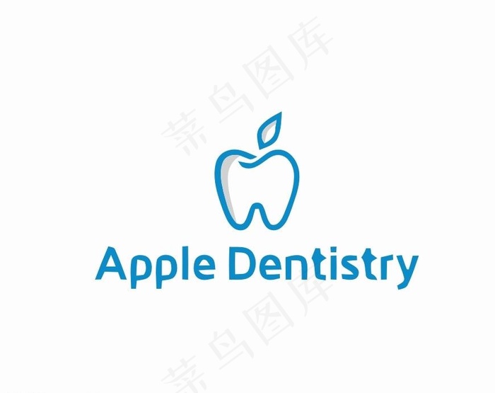 牙齿logo图片ai矢量模版下载