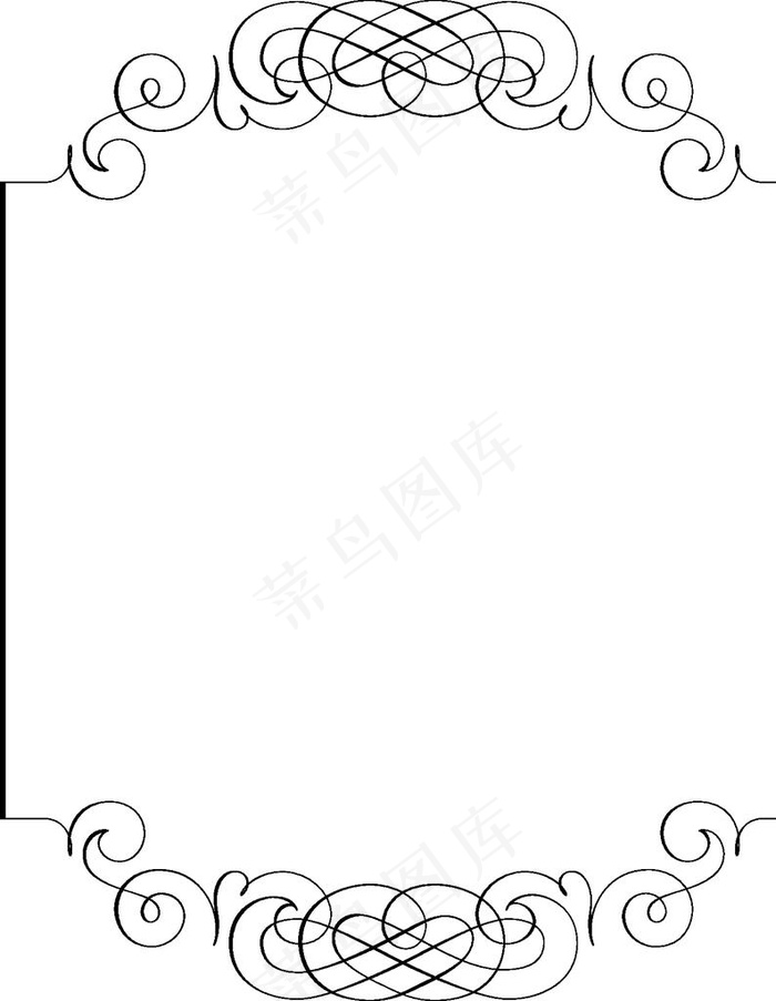 欧式花纹图片eps,ai矢量模版下载