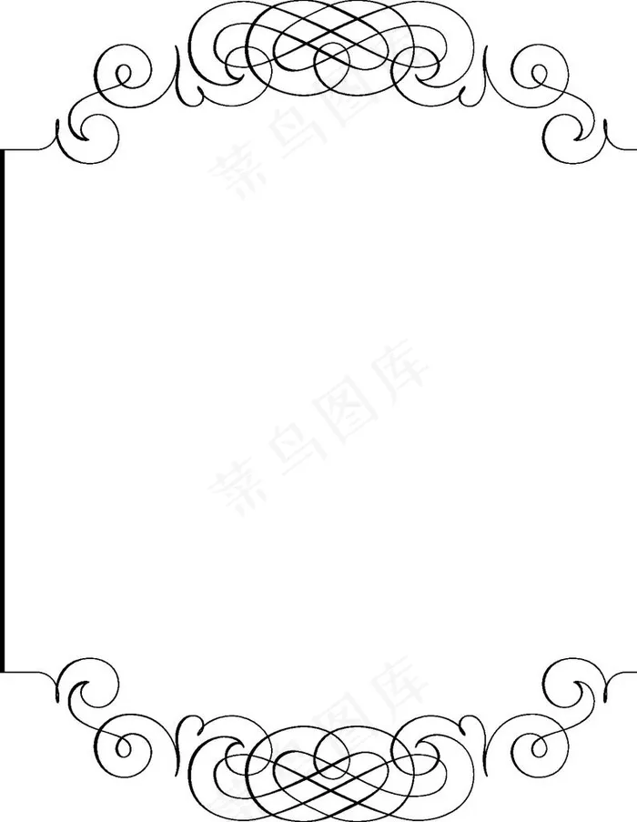 欧式花纹图片eps,ai矢量模版下载