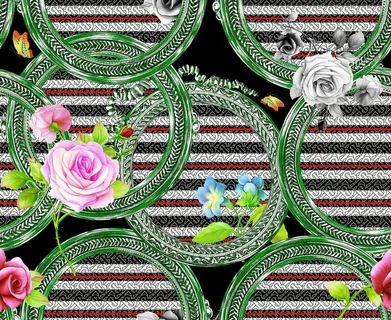 链条 豹纹 设计 大牌 图案图片