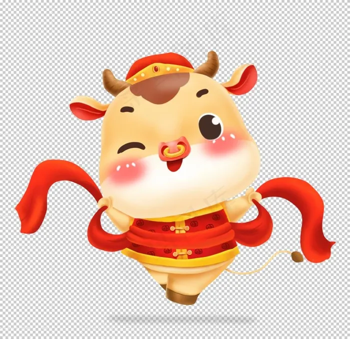 牛年形象图片