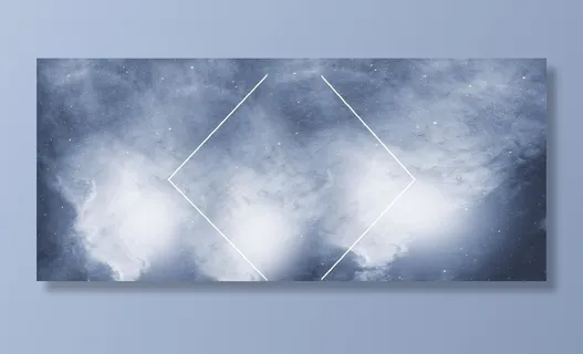 灰色星云背景图片