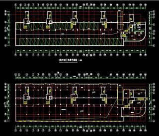 地下车库 商场平面图图片
