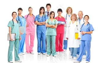 团体人物 医生图片