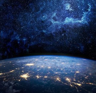 炫酷星球背景图片