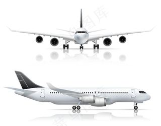 矢量飞机科技素材图片