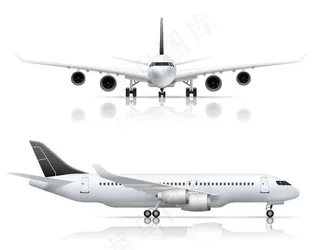 矢量飞机科技素材图片