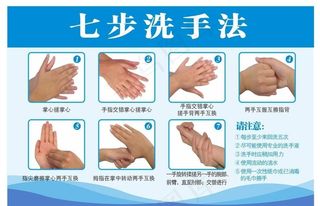 七步洗手法宣传图片