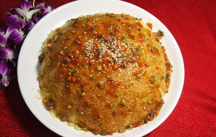 牛肉锅巴粒图片