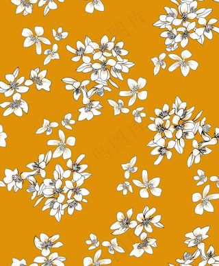 服装印花型小碎花设计图片