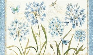 大型简欧现代唯美花卉背景图片